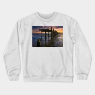 Broken Pier And Diving Helmet Crewneck Sweatshirt